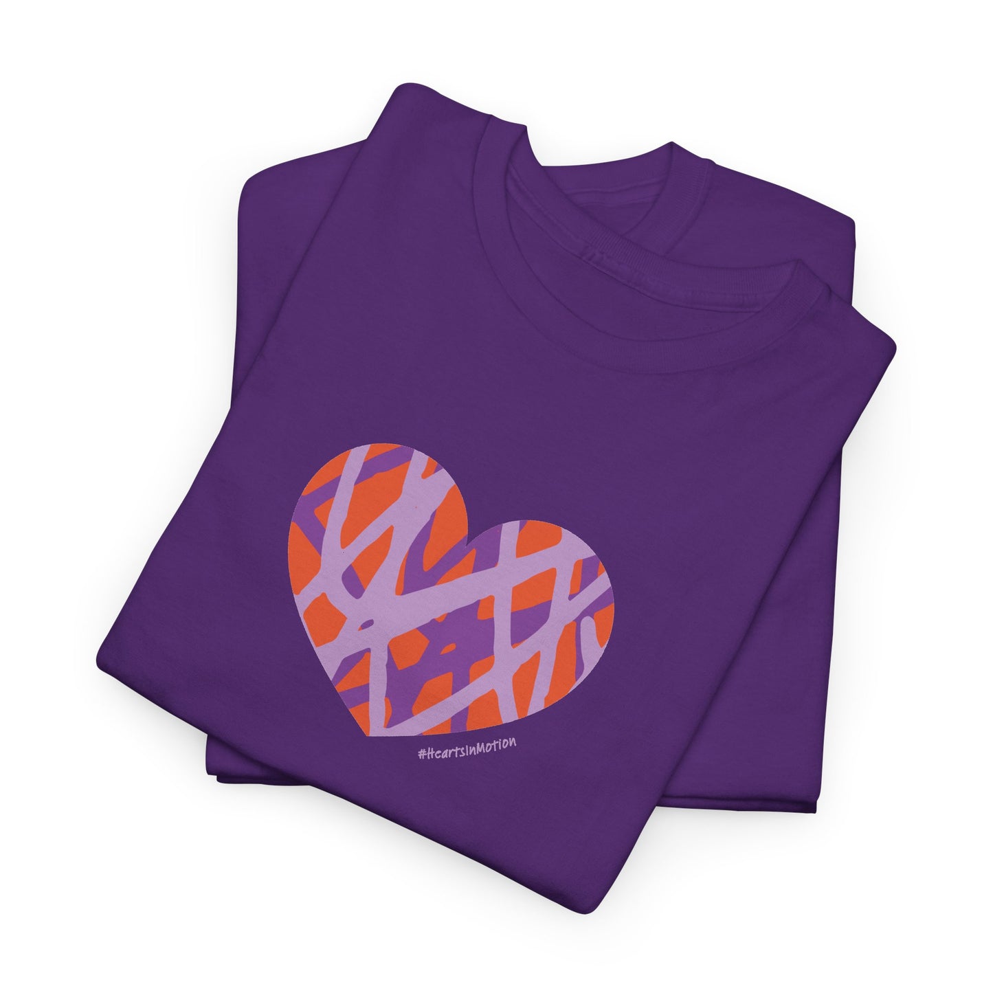 Colorful Heart Unisex Tee - Perfect for Love & Friendship #HeartsInMotion