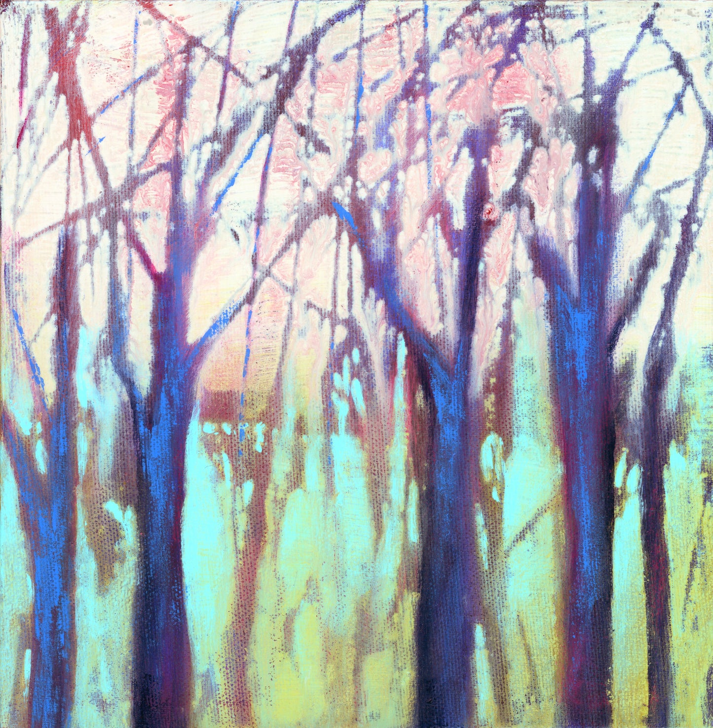 Pastel Serenade - 8" x 8"