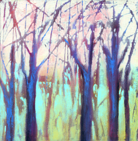 Pastel Serenade - 8" x 8"