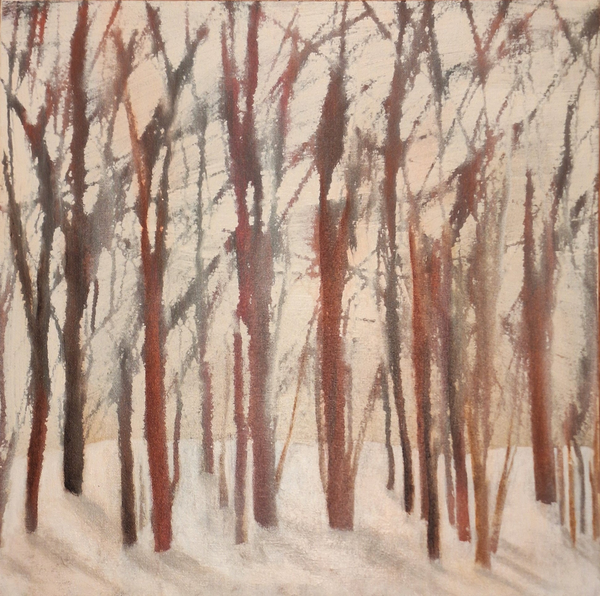 Scarlet Grove - 20" x 20"