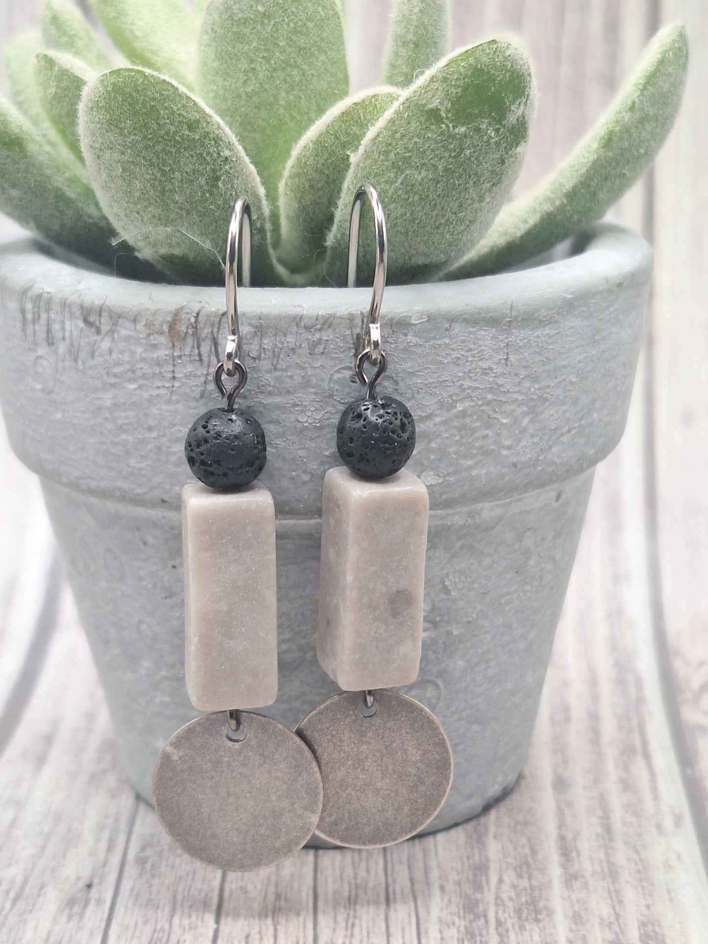 Jasper Earrings