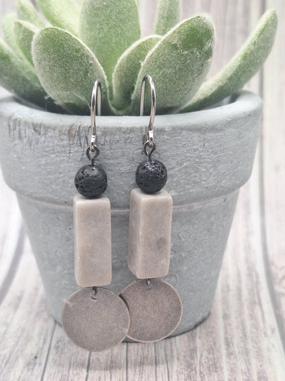 Jasper Earrings