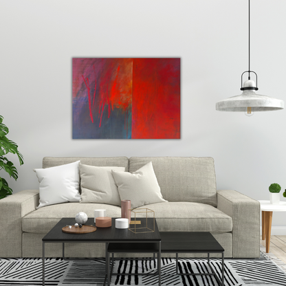 October Skies - 40" x 30"