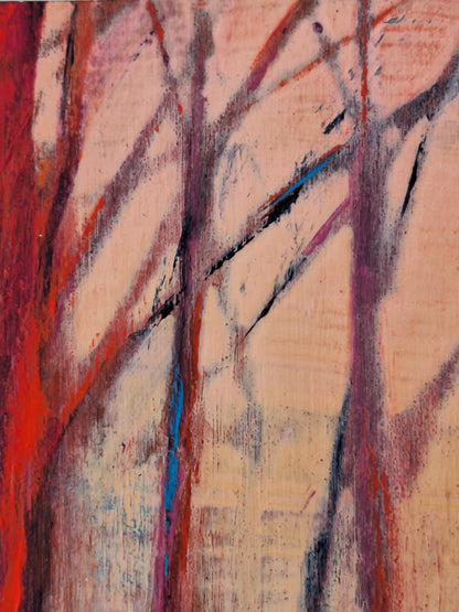 Dancing Oaks - 4" x 5"