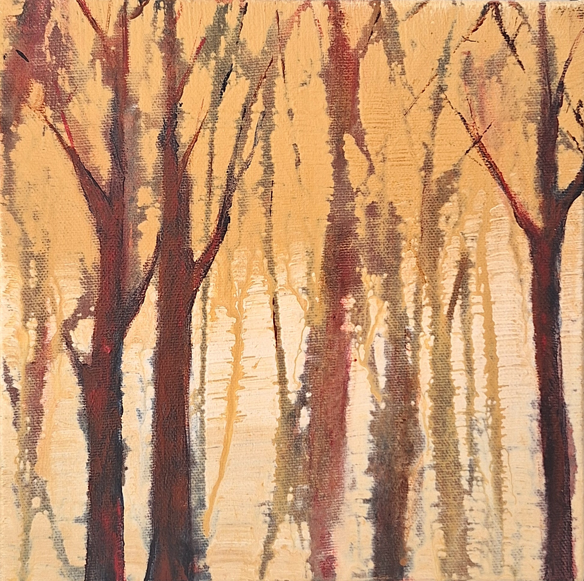 Mercury Rising - 8" x 8"