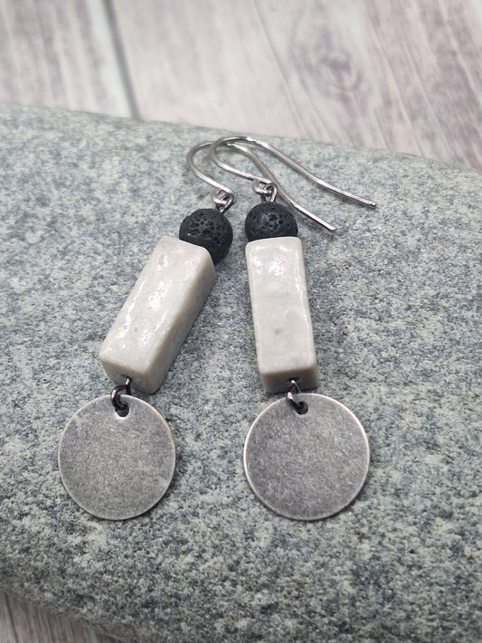 Jasper Earrings