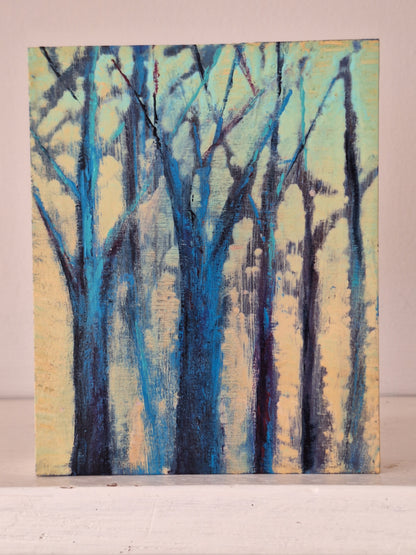 Winter Winds - 4" x 5"
