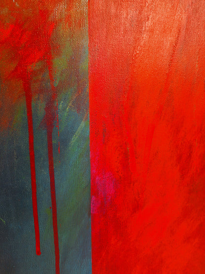 October Skies - 40" x 30"