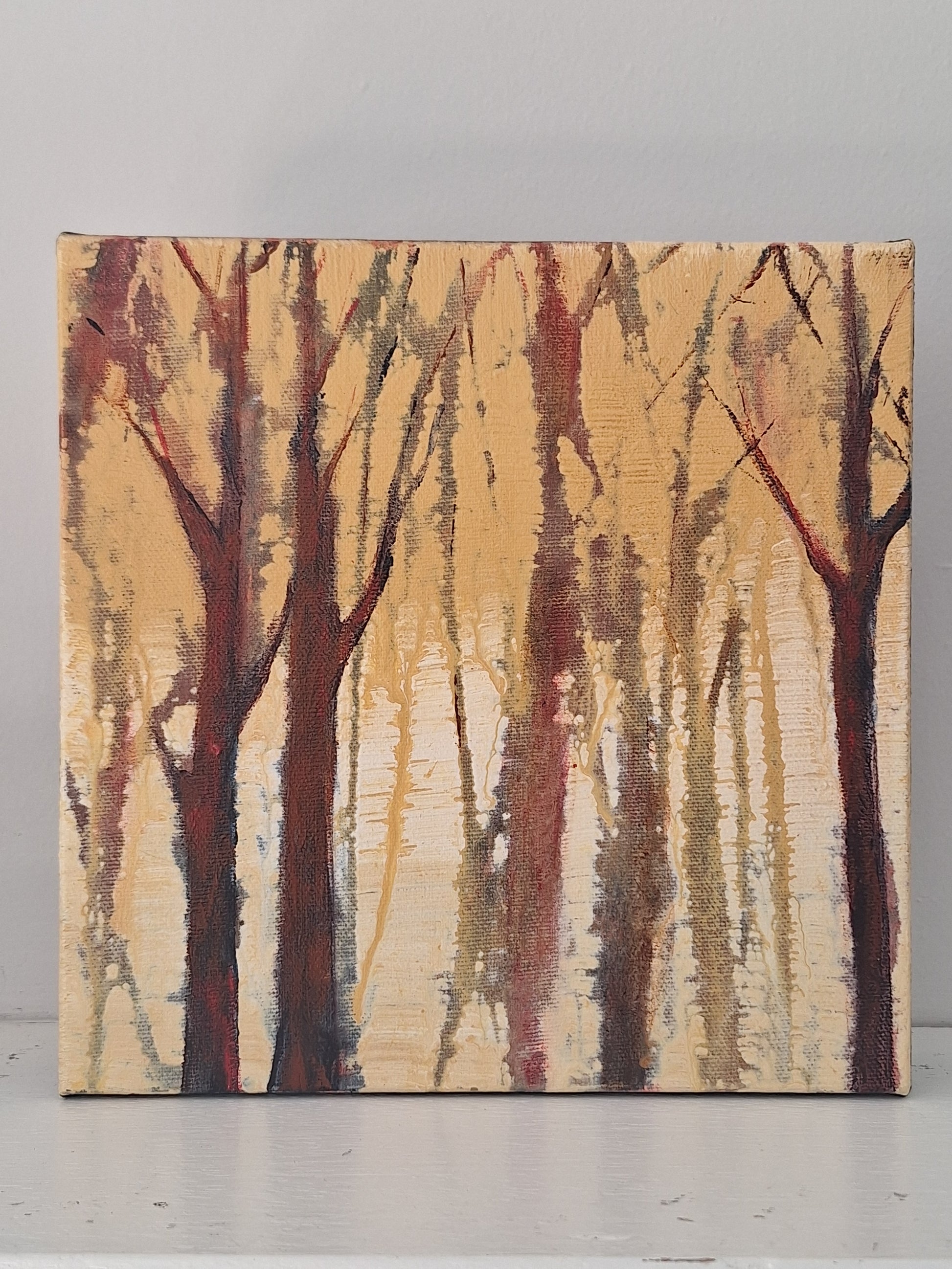 Mercury Rising - 8" x 8"