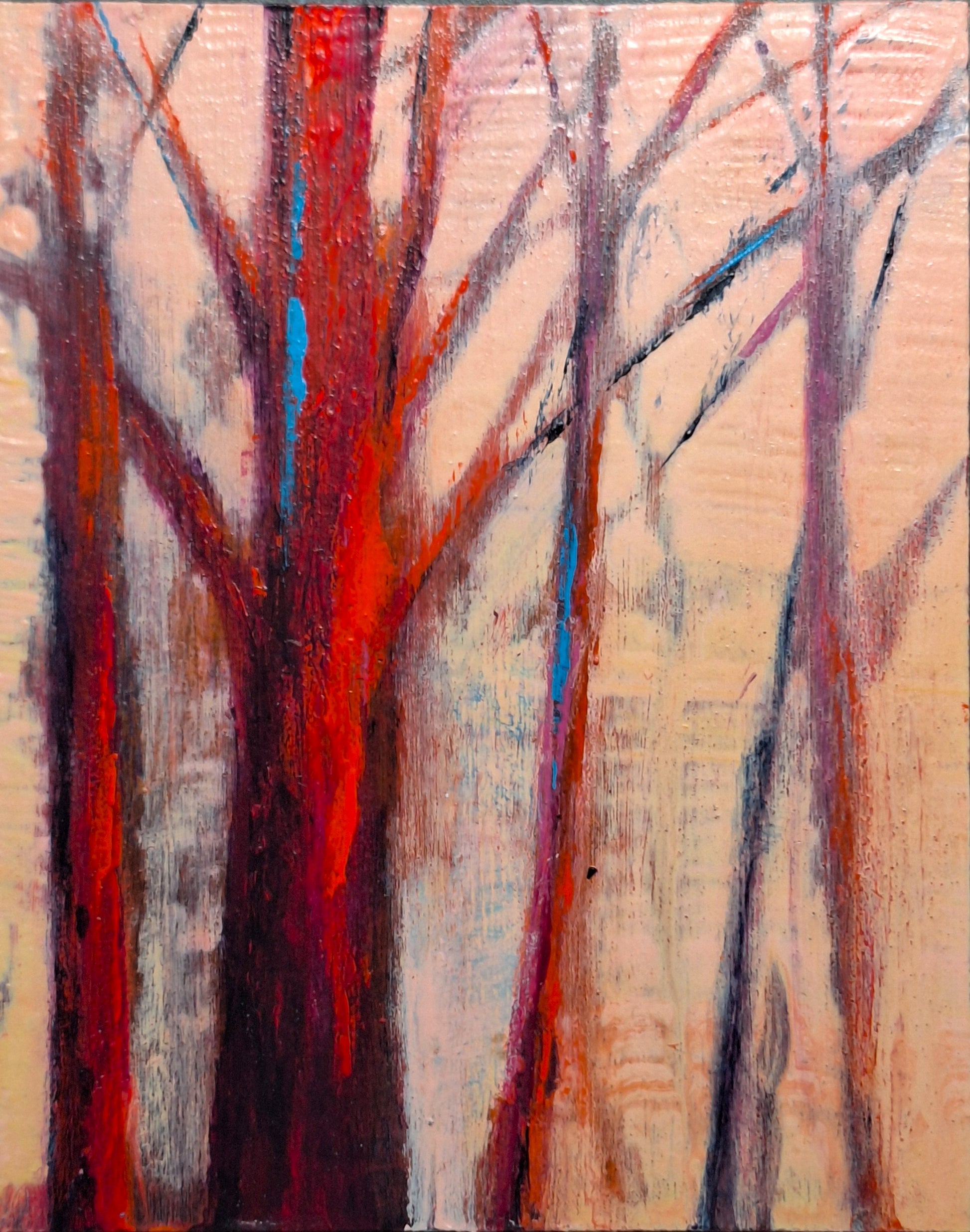 Dancing Oaks - 4" x 5"