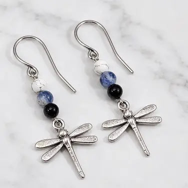 Dragonfly Ombre Earrings