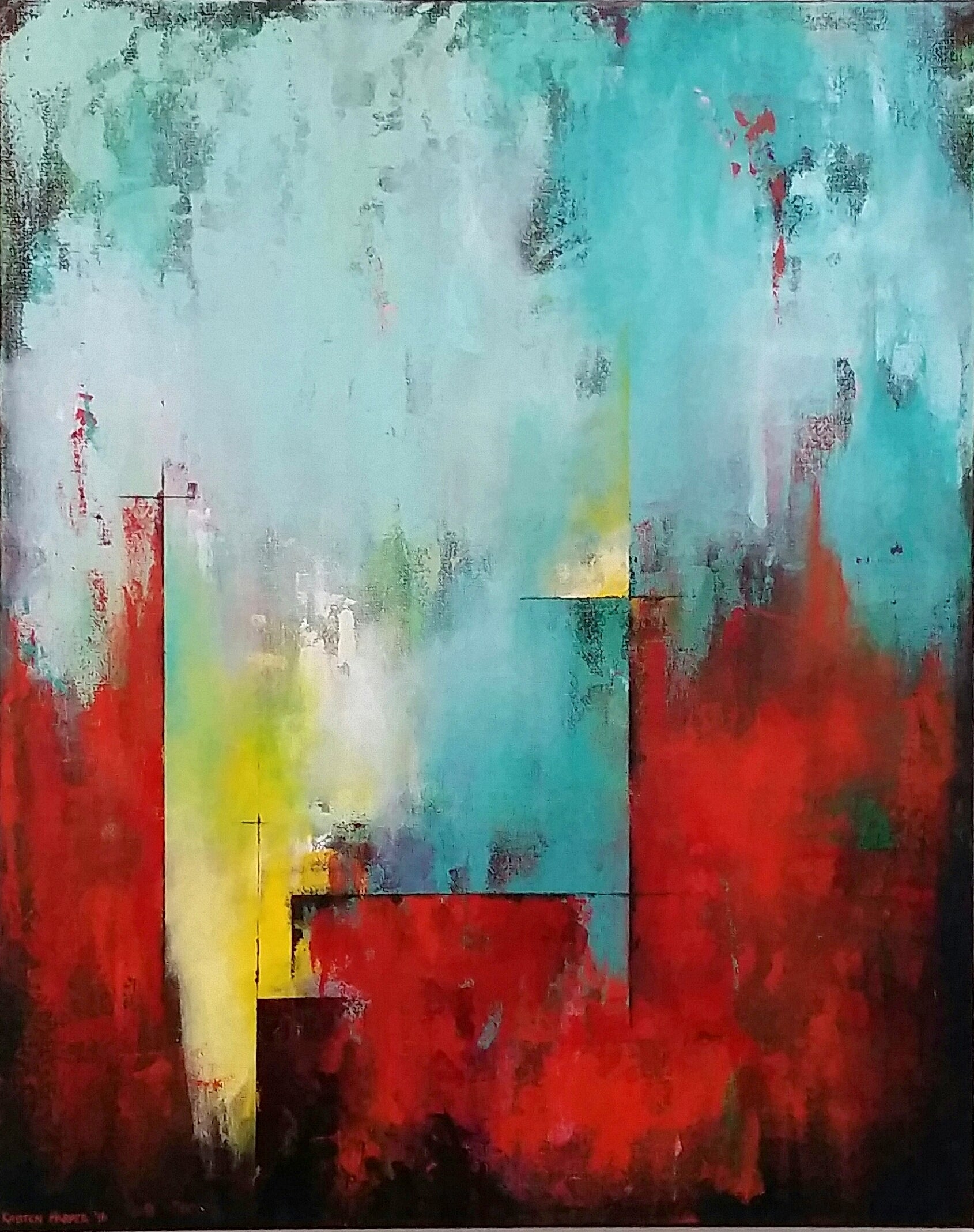 Skyline - 24" x 30"