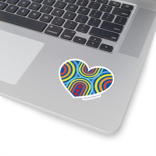 Die Cut Stickers | Perfect for Laptop, Water Bottle, #HeartsInMotion