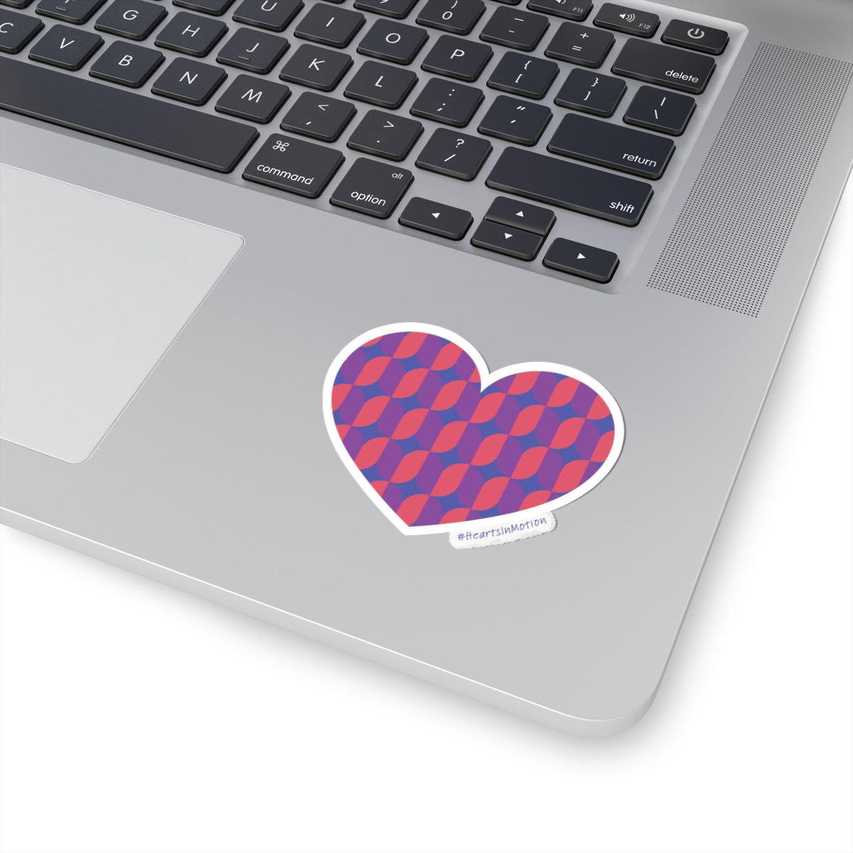 Heart Pattern Stickers, Cute Decor for Laptops, Journals, #HeartsInMotion