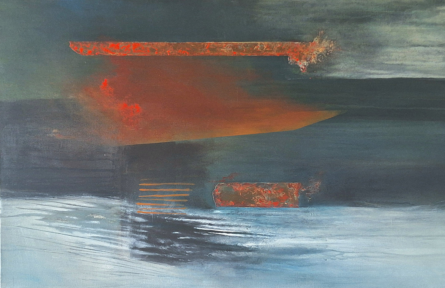 Time Fail - 36" x 24"