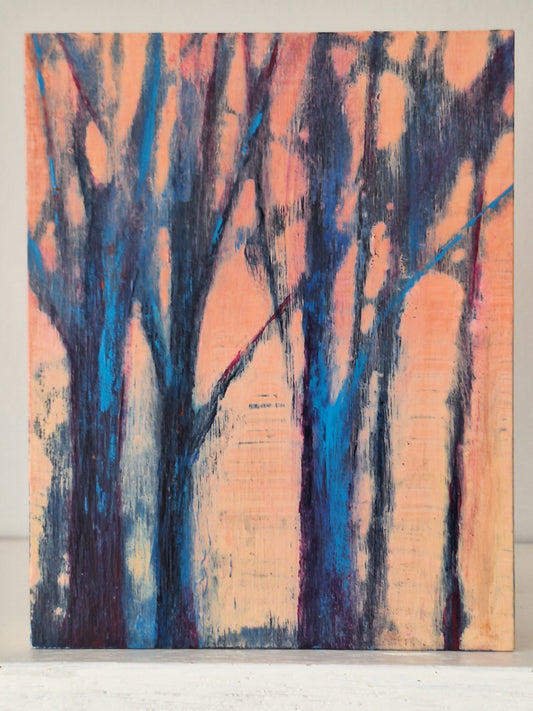 The Last Light - 4" x 5"