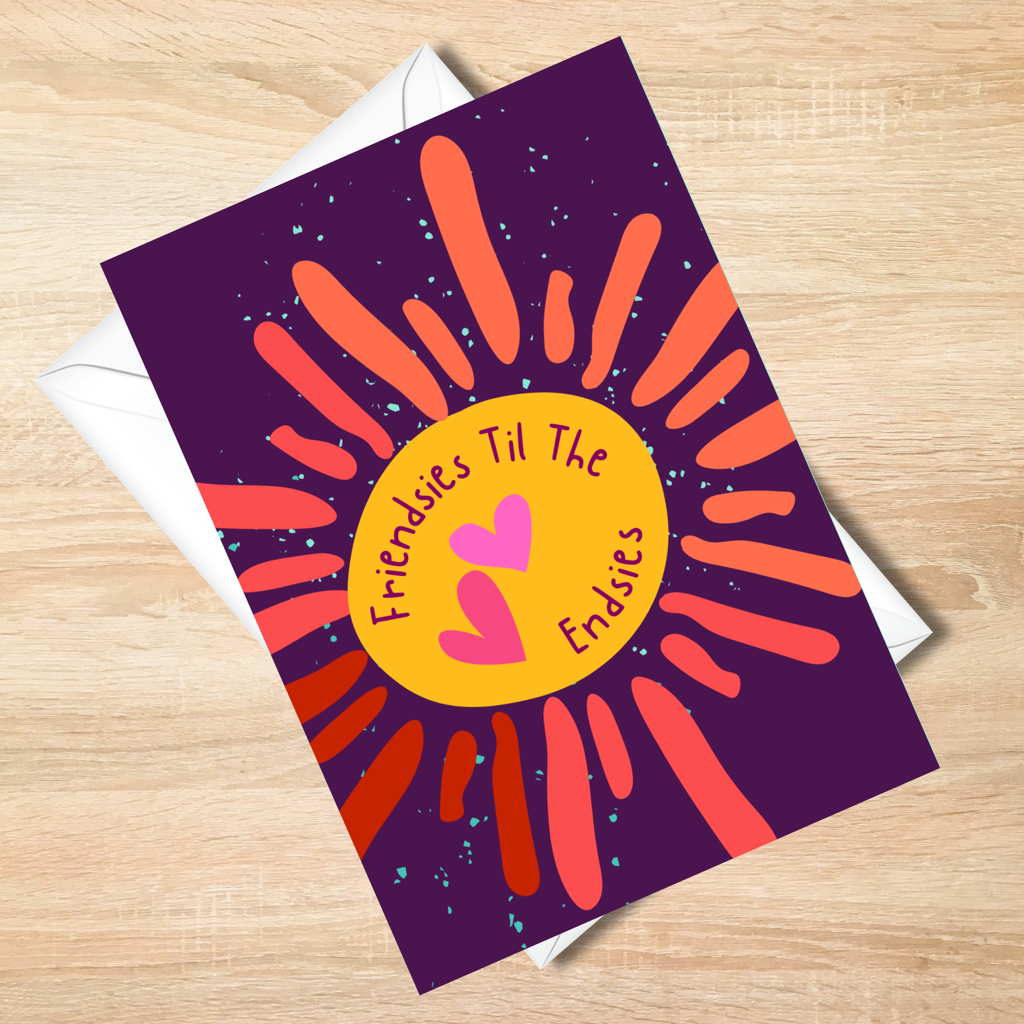 Friendsies Til The Endsies - 5x7 Funny Card