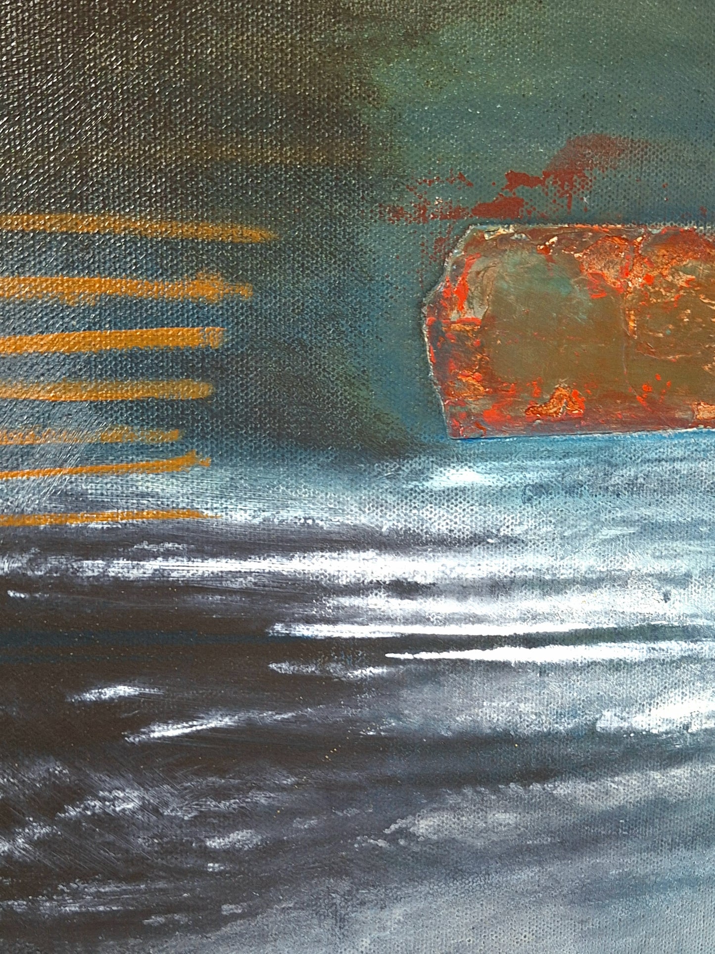 Time Fail - 36" x 24"