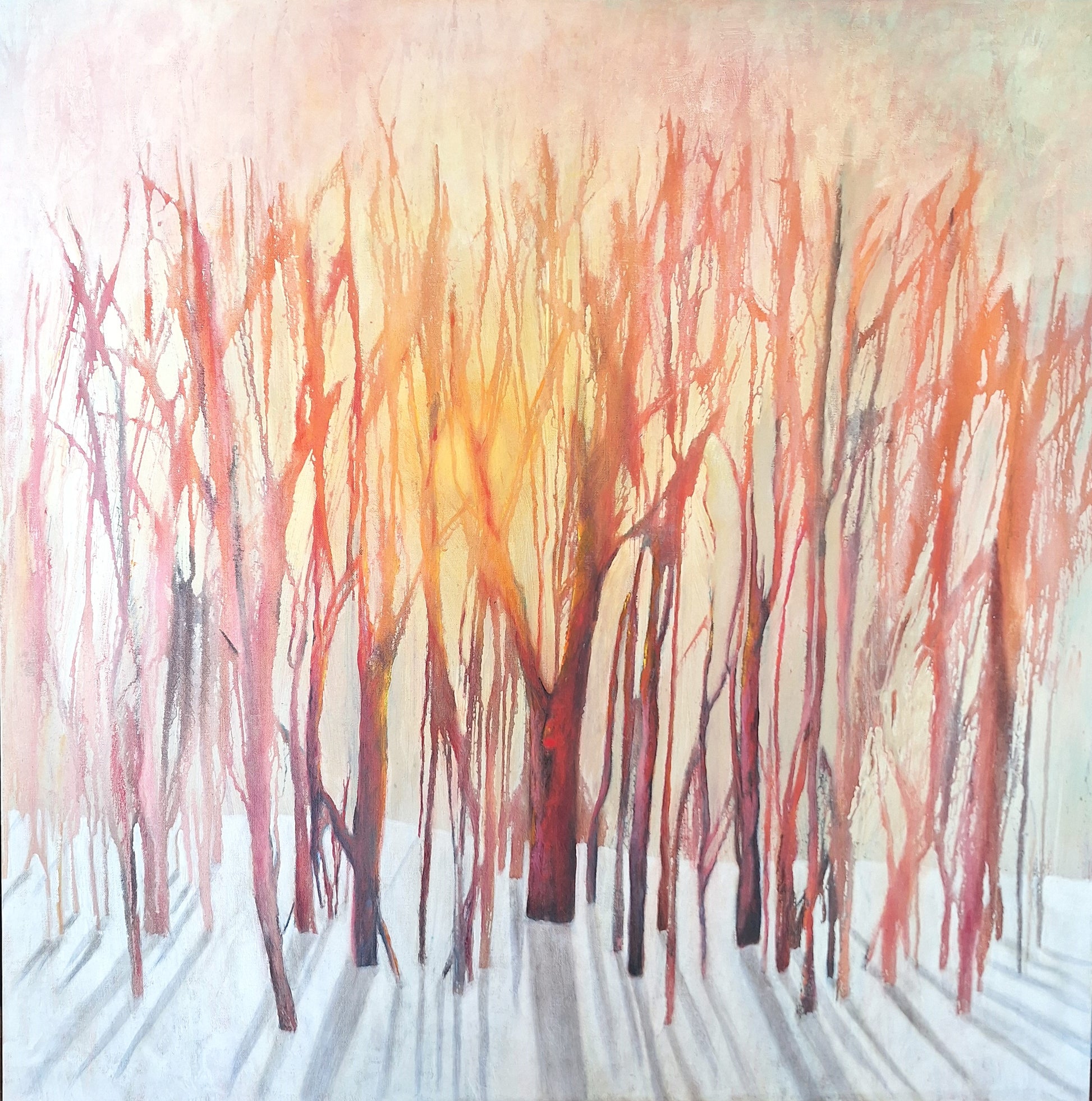 Golden Hour - 36" x 36"