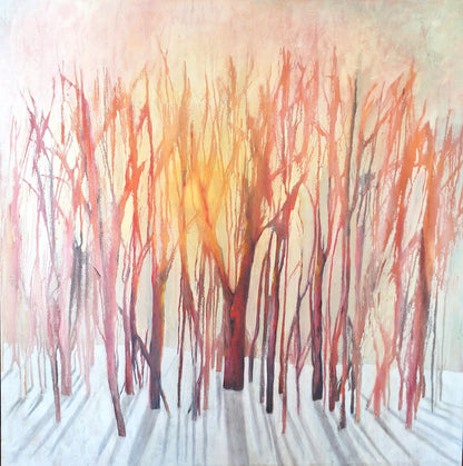 Golden Hour - 36" x 36"