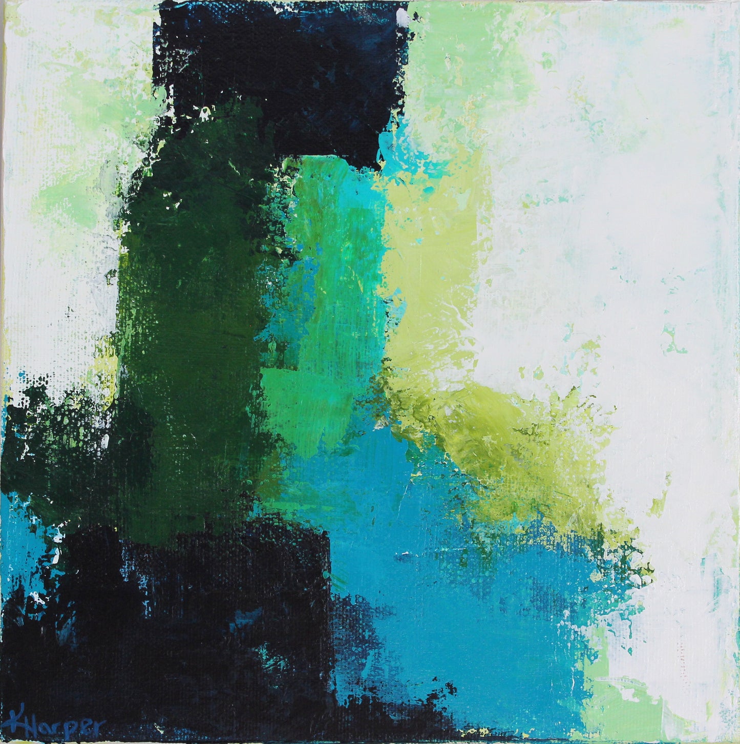 Celeste III - 8" x 8"