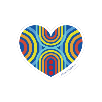 Die Cut Stickers | Perfect for Laptop, Water Bottle, #HeartsInMotion