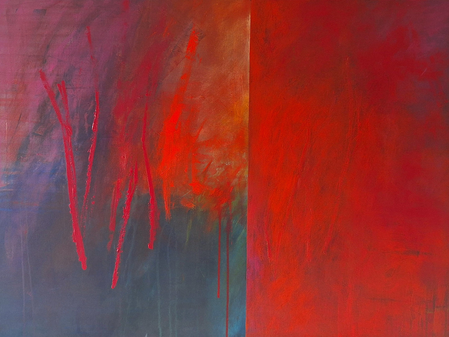 October Skies - 40" x 30"