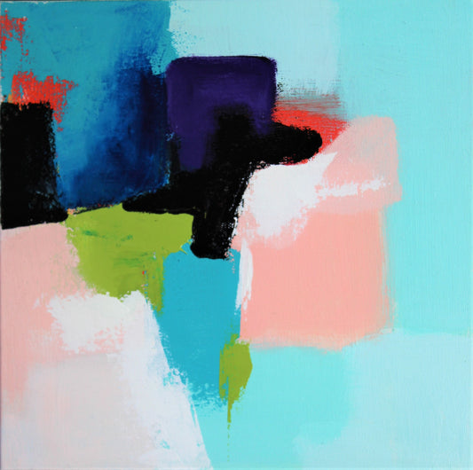 Silver Lining I  - 10"x10"