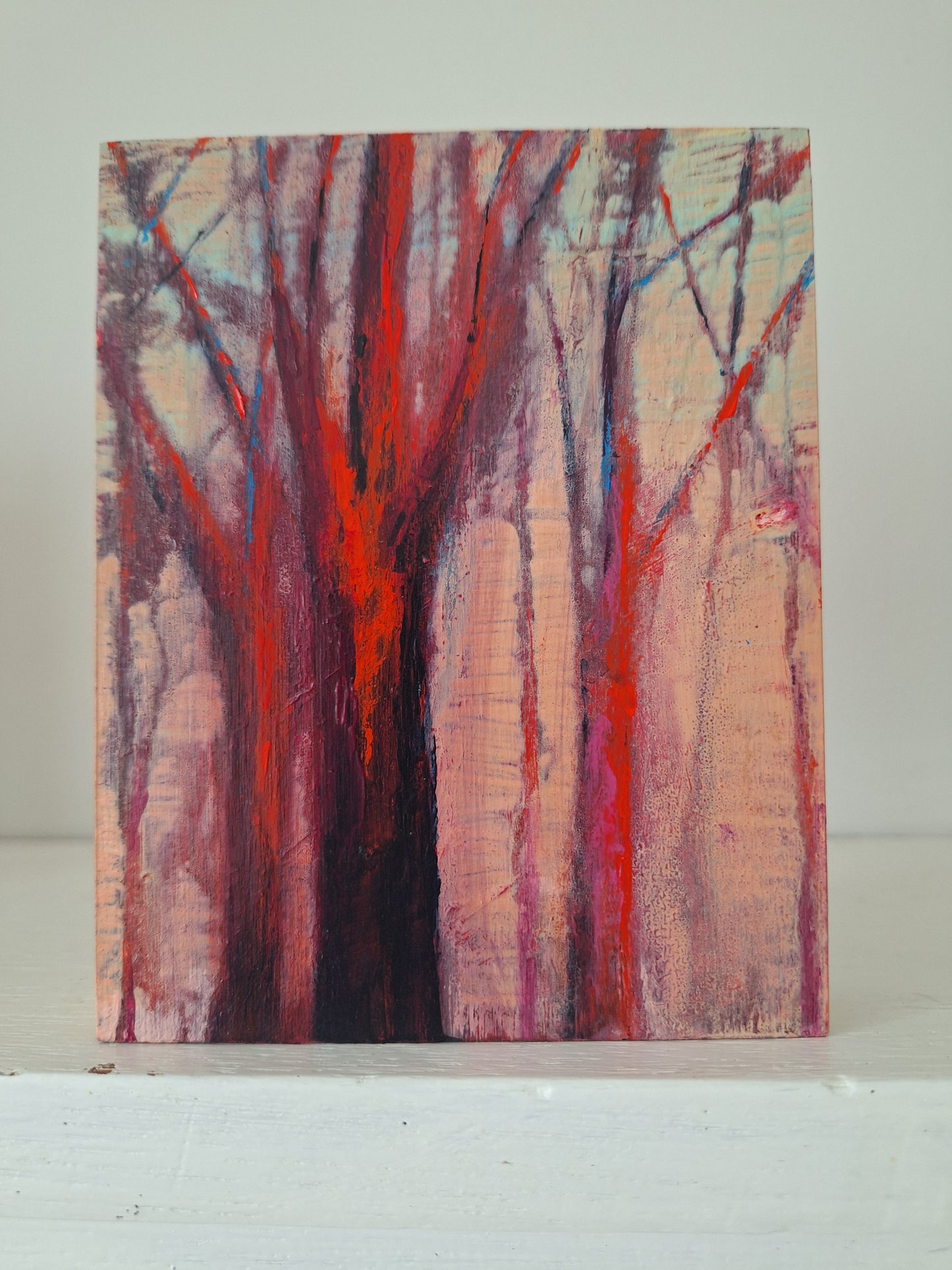 The Day's Gentle Retreat - 4" x 5"