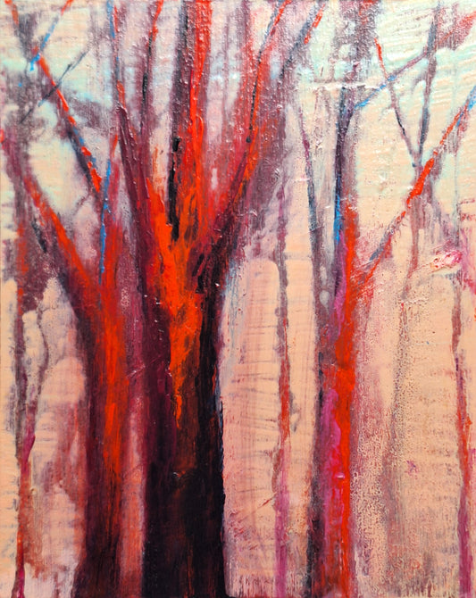The Day's Gentle Retreat - 4" x 5"