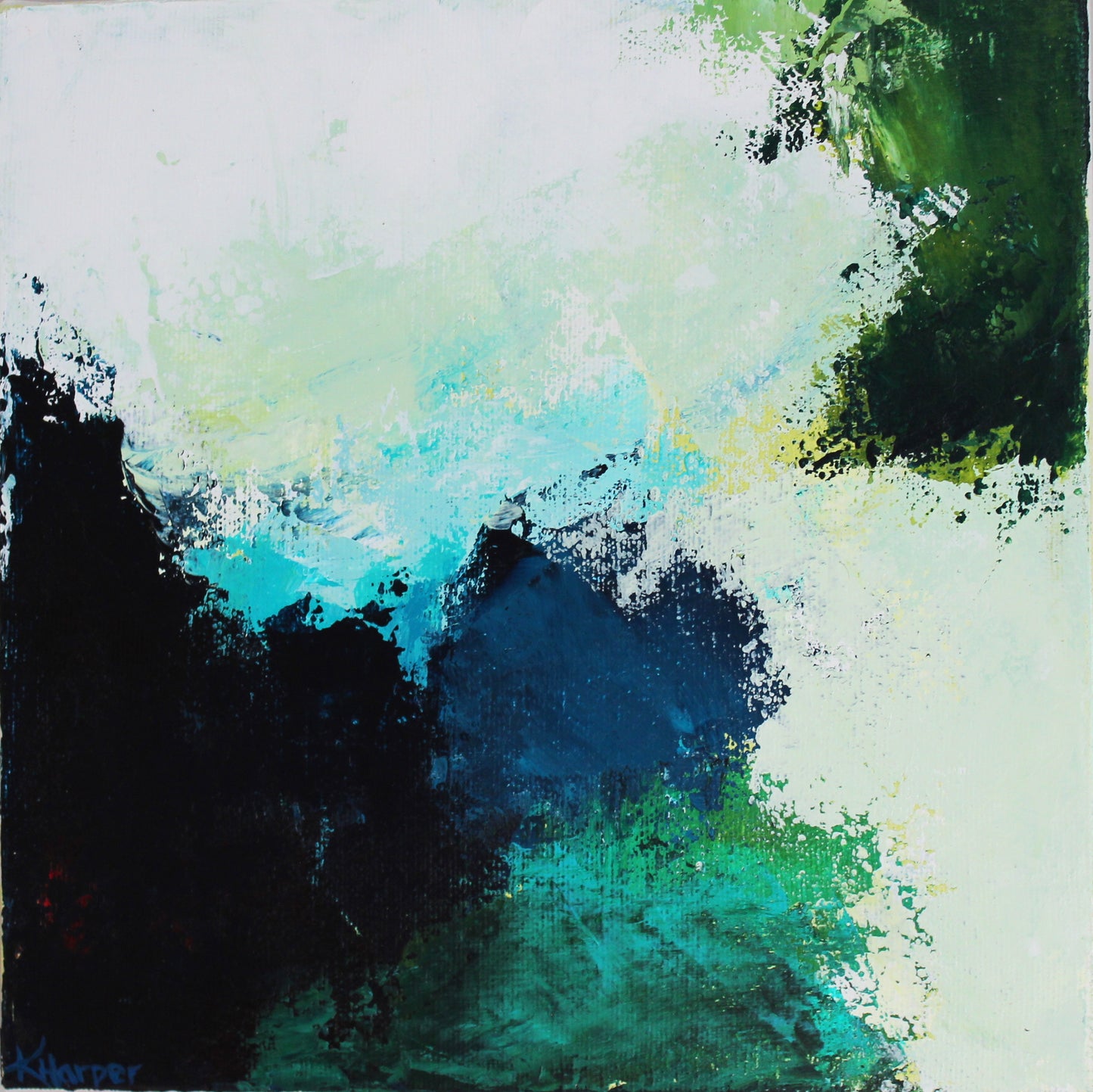 Celeste II - 8" x 8"