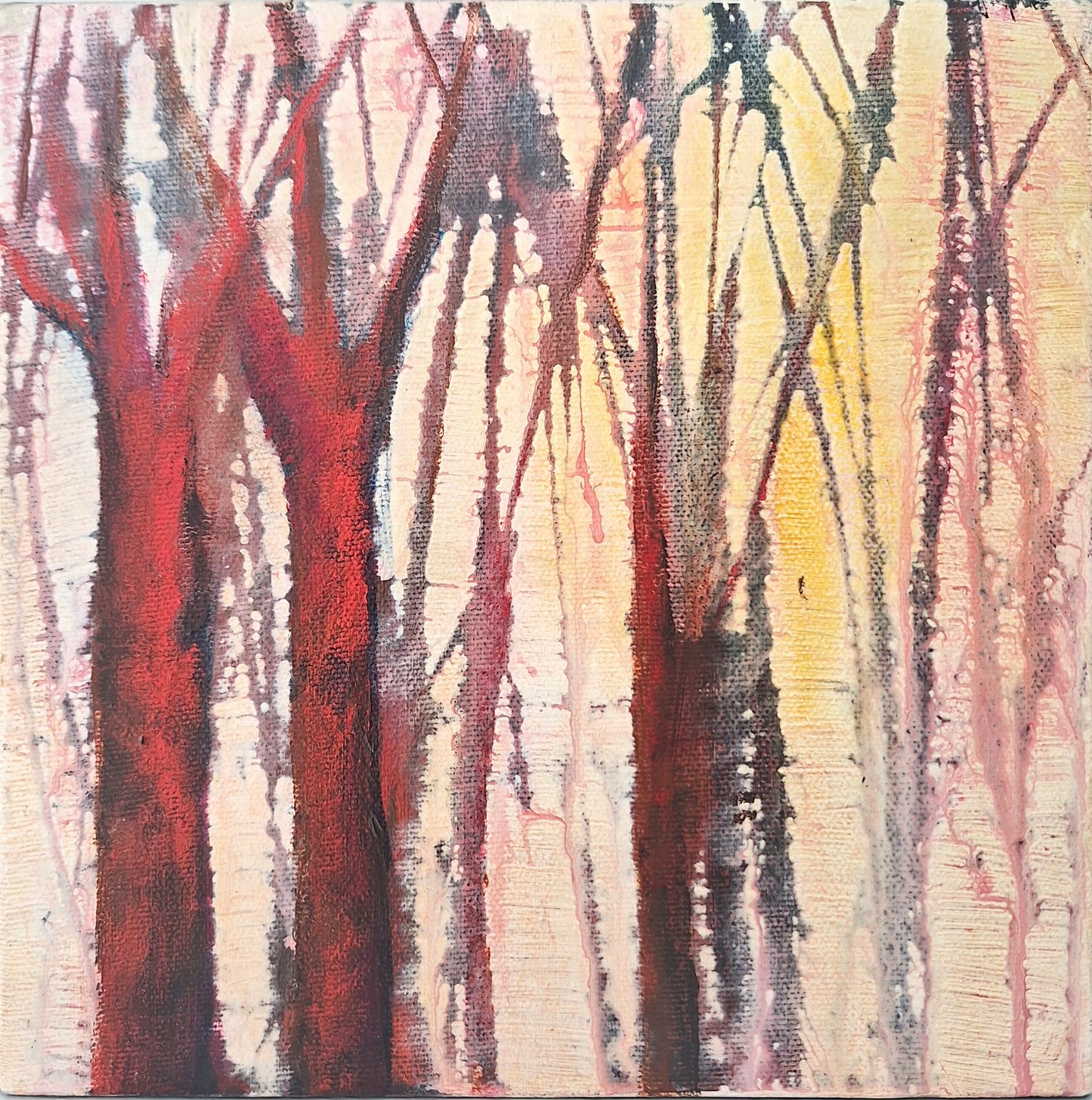 Morning Rise - 8" x 8"