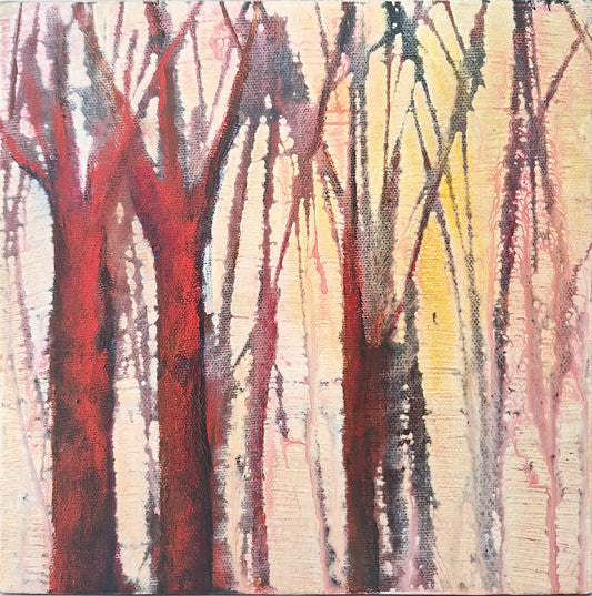Morning Rise - 8" x 8"