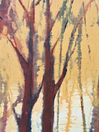 Mercury Rising - 8" x 8"