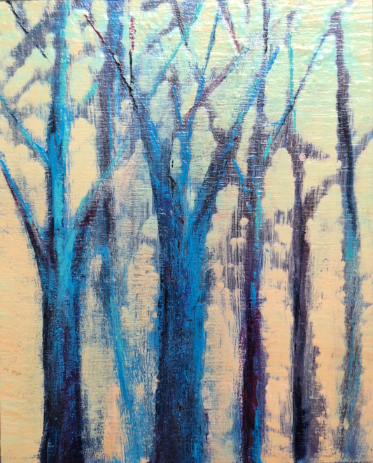 Winter Winds - 4" x 5"