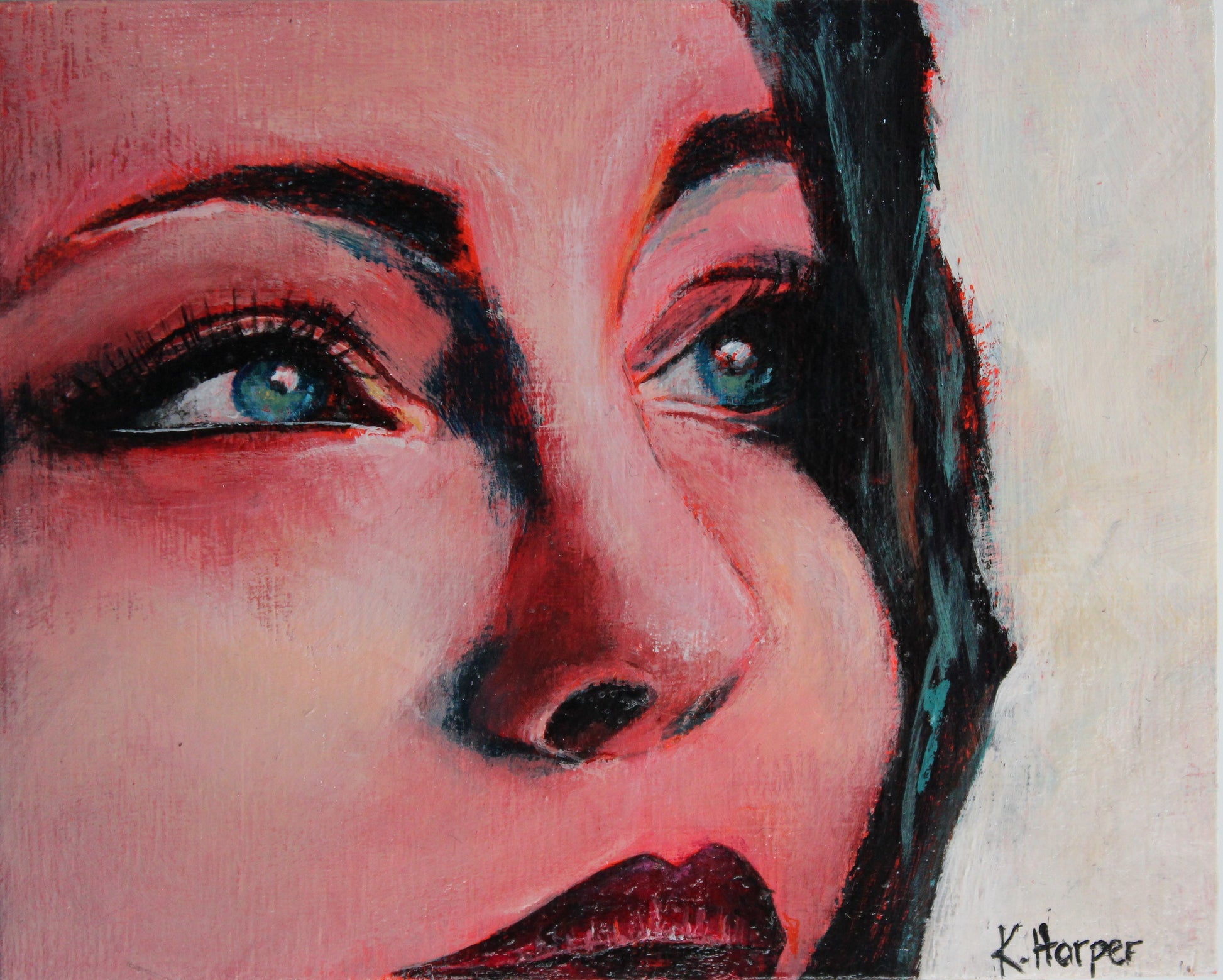 Head In The Clouds - 5"x4"