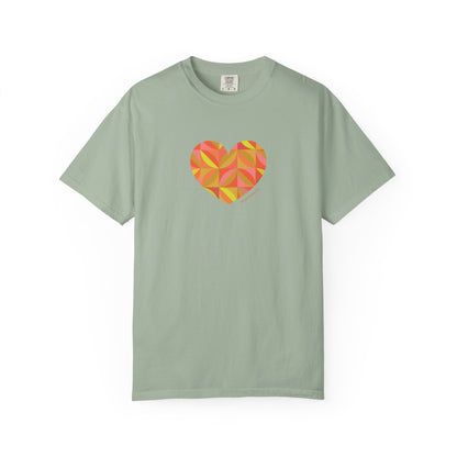 Heart Pattern Unisex Garment-Dyed T-Shirt | #HeartsInMotion