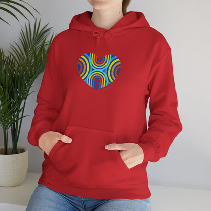 Unisex Heavy Blend™ Hooded Sweatshirt - #HeartsInMotion