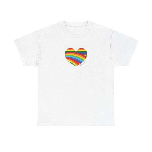Rainbow Heart Unisex - Celebrate Love and Diversity - #HeartsInMotion