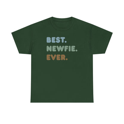 Best Newfie Ever Unisex Heavy Cotton Tee, Gift for Newfoundlander