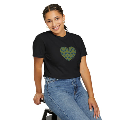 Eco-Friendly Heart Pattern Unisex T-Shirt - #HeartsInMotion