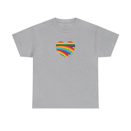 Rainbow Heart Unisex - Celebrate Love and Diversity - #HeartsInMotion