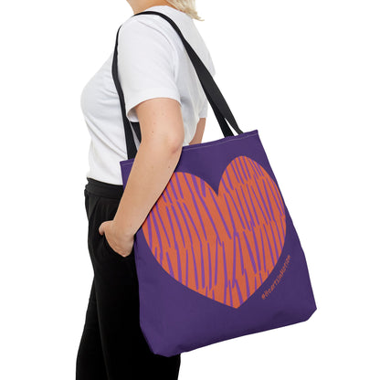 Heart Pattern Tote Bag - #HeartsInotion