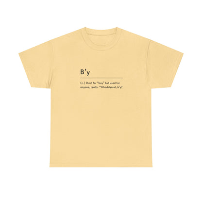 Unisex Heavy Cotton Tee - B'y Tee, Casual Wear, Gift for Him/Her, Street Style