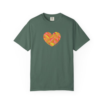 Heart Pattern Unisex Garment-Dyed T-Shirt | #HeartsInMotion