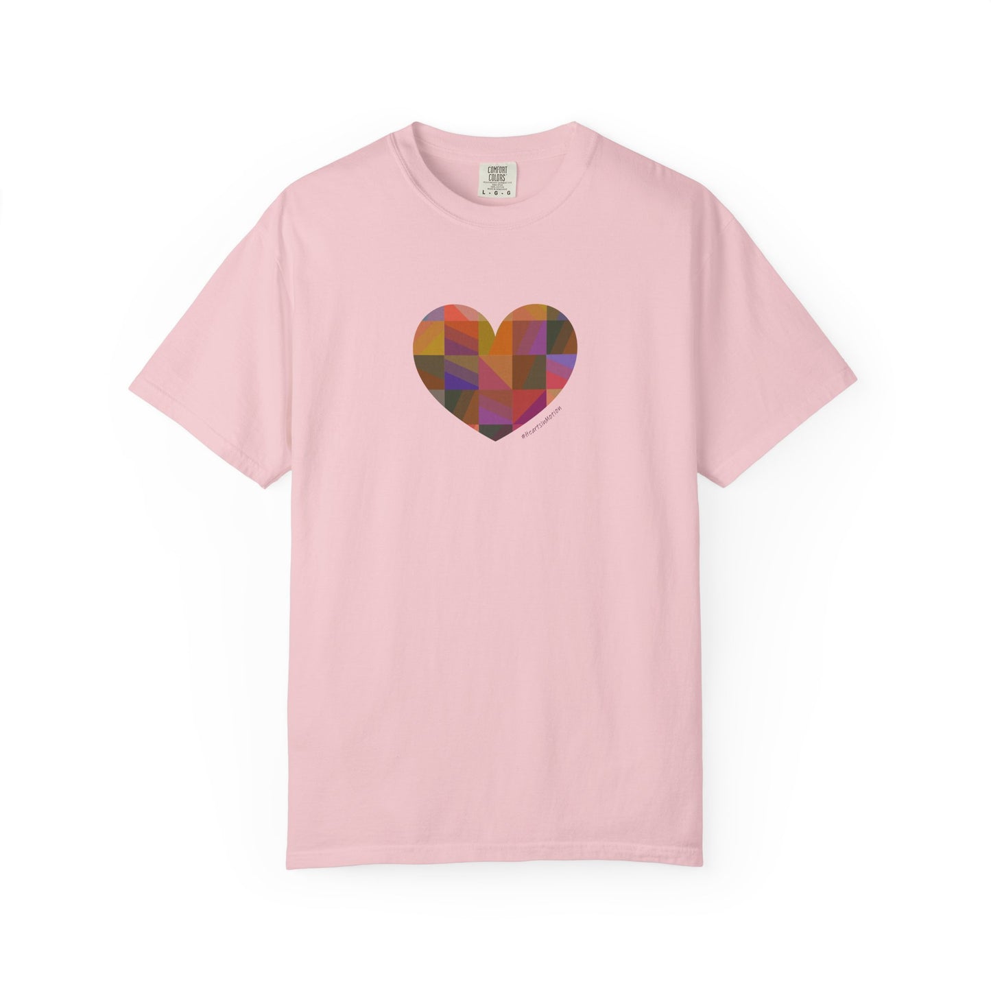 Colourful Heart Unisex T-Shirt - Perfect for Love - #HeartsInMotion
