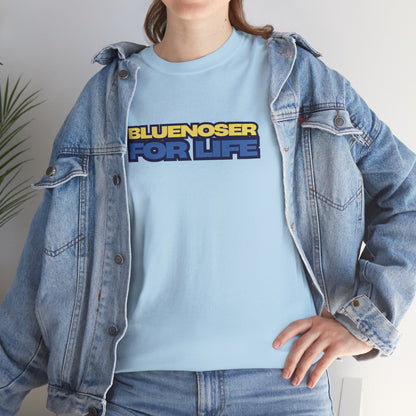 Bluenoser For Life Unisex Cotton Tee - Casual Wear, Gift for Friends