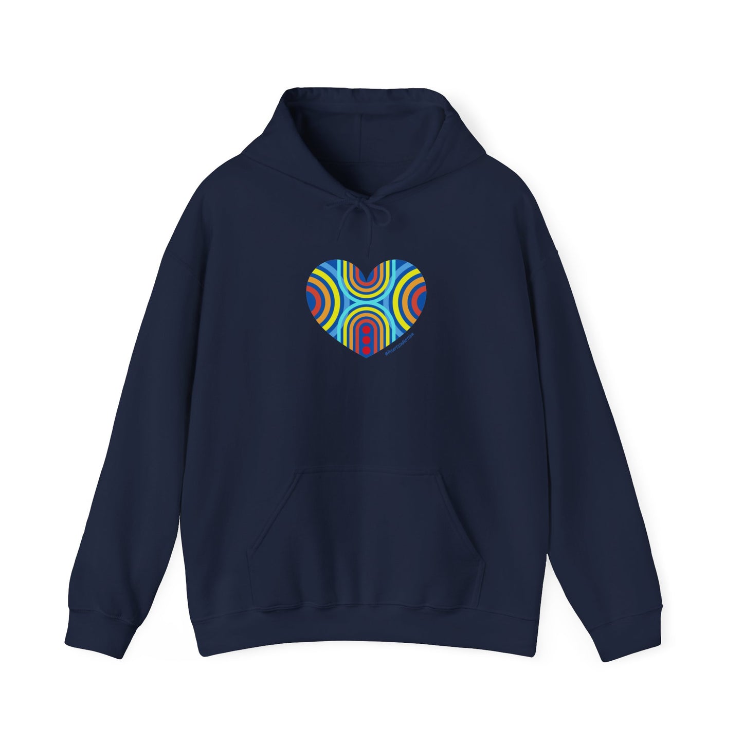 Unisex Heavy Blend™ Hooded Sweatshirt - #HeartsInMotion