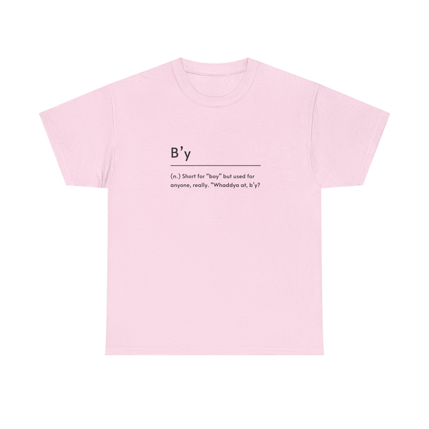 Unisex Heavy Cotton Tee - B'y Tee, Casual Wear, Gift for Him/Her, Street Style