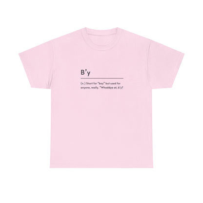 Unisex Heavy Cotton Tee - B'y Tee, Casual Wear, Gift for Him/Her, Street Style